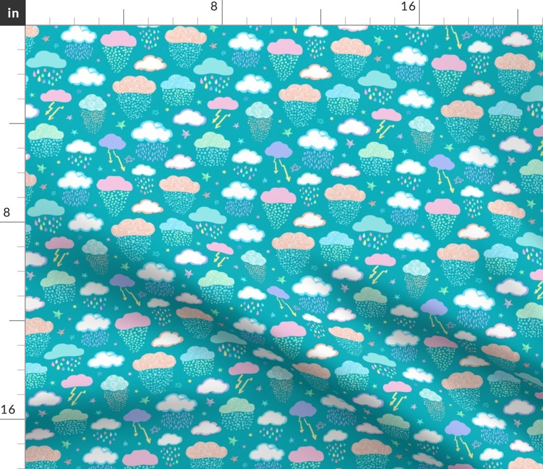 Chance of Rain Teal