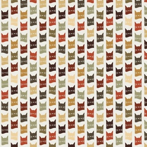 micro scale cats - nolan cat roycroft (H) - cats fabric