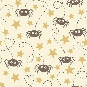 Spiders and Stars: Brown  (Large Scale)