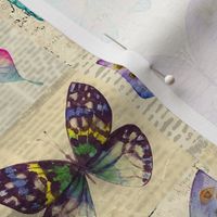 Retro butterflies 
