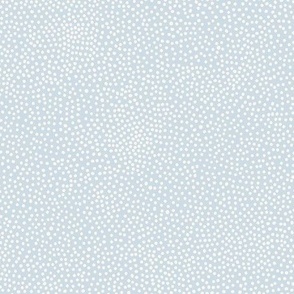 Small Dot Soft Blue and Cream 