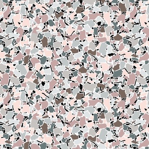 terrazzo - pink and green
