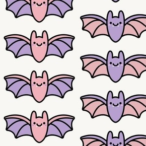 Pastel Halloween Bats 