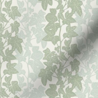 Climbing Ivy Textured Green Small