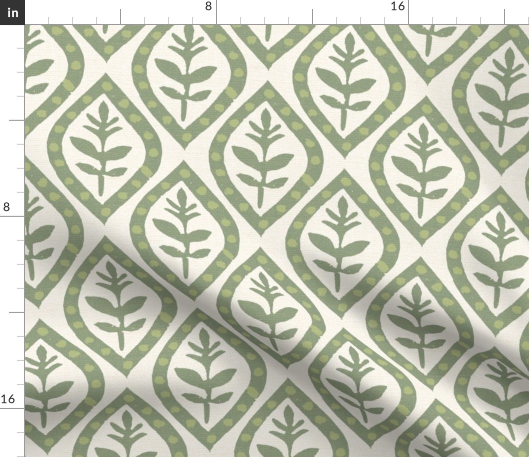 Molly's Print Greens 