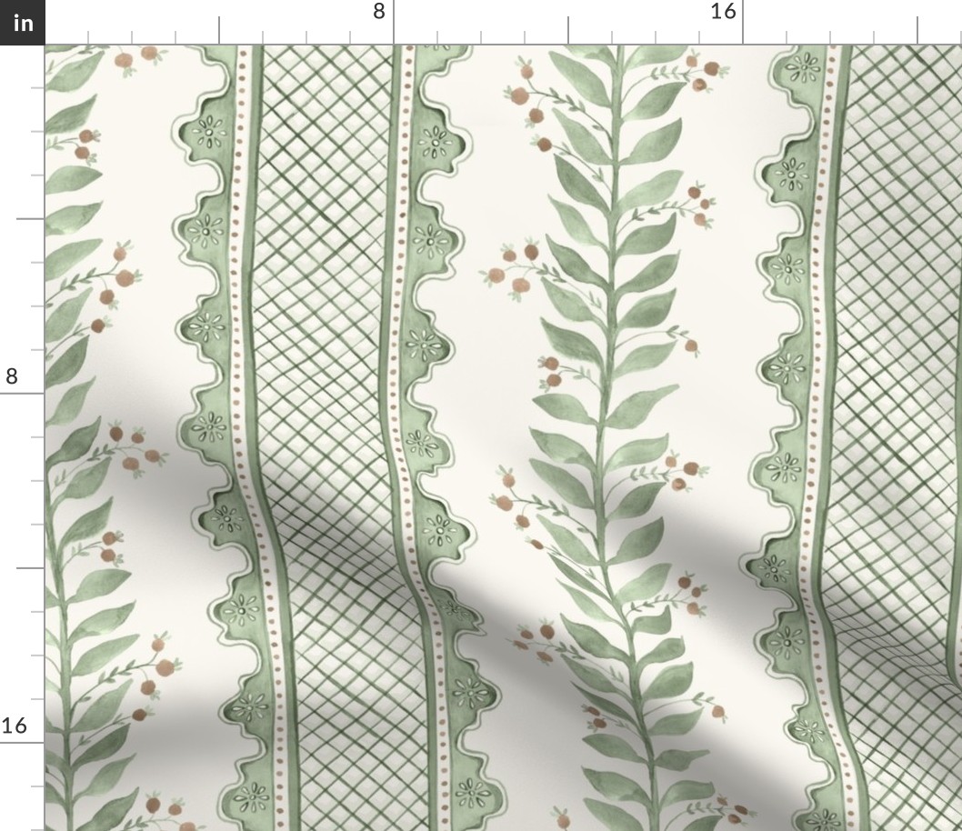 Celia Soft Greens_ Bark and Cream 