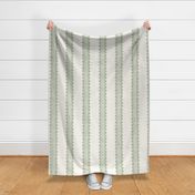 Clarabelle Soft Greens on Cream