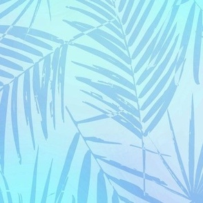 Palm Leaves - Turquoise