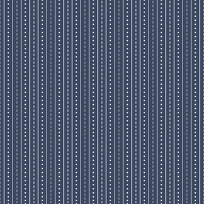 Dotty Stripes Navy