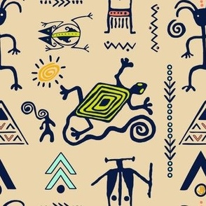 DesignerSpr22 Tribal Petroglyphs