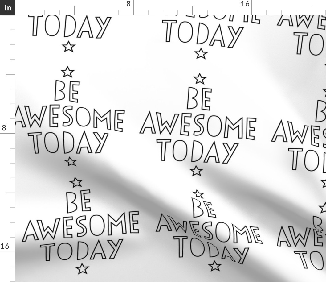 be awesome today 8 inch swatch mod baby coloring