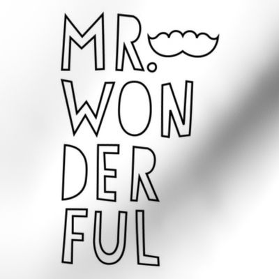 mr. wonderful 8 inch swatch mod baby coloring