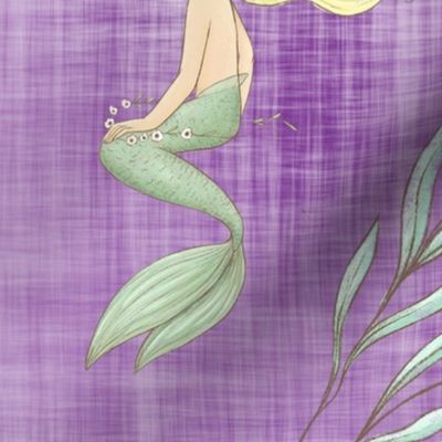 27x36 blanket mermaid