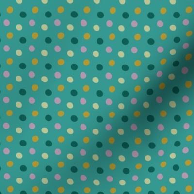 Polka Dotty in Green