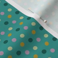 Polka Dotty in Green