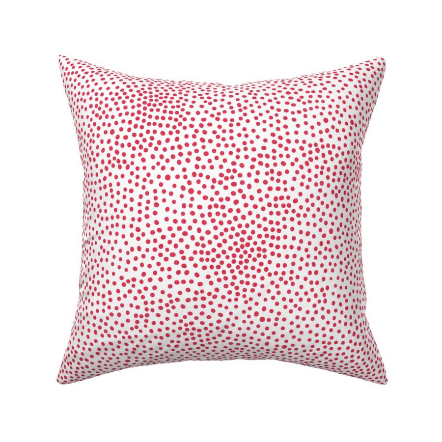 Dot Americana Red on White 