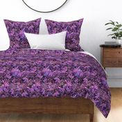 FANTASTIC PHANTASMAGORIA Owls Purple large