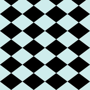 Small Harlequin Check in Mint