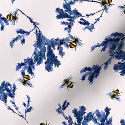 Bee and Foliage Cream