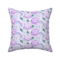 Romantic Lavender Roses Large