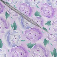Romantic Lavender Roses Large