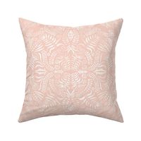 Jungle Damask, Peachy Blush // standard