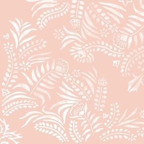 Jungle Damask, Peachy Blush // standard