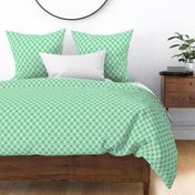 Polka dots und Cobwebs - Mint und ban