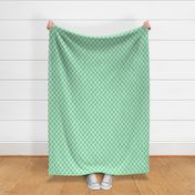 Polka dots und Cobwebs - Mint und ban