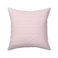 Scallop  in pink and white