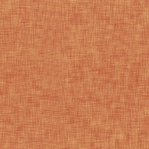 Solid Linen (burnt orange) 