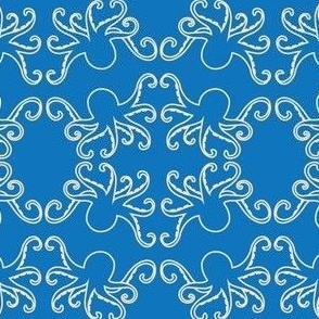 Fancy Octopus Blue