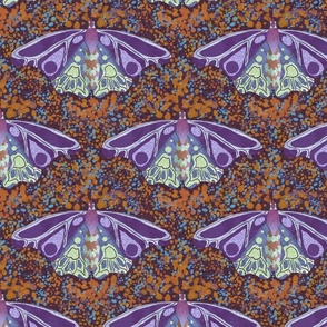 Moss Butterfly purple