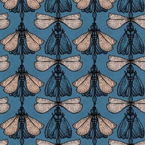 Retro Moths, small 4in