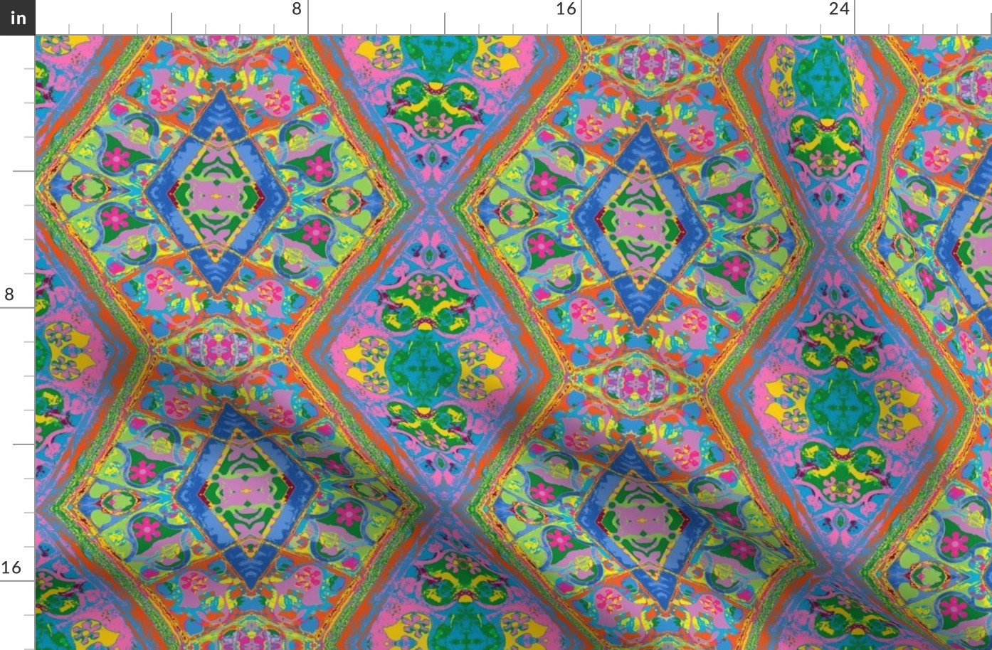 Psychedelic Tiles 2, sideways