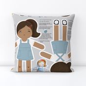 Frankie Cut and Sew Doll Tan