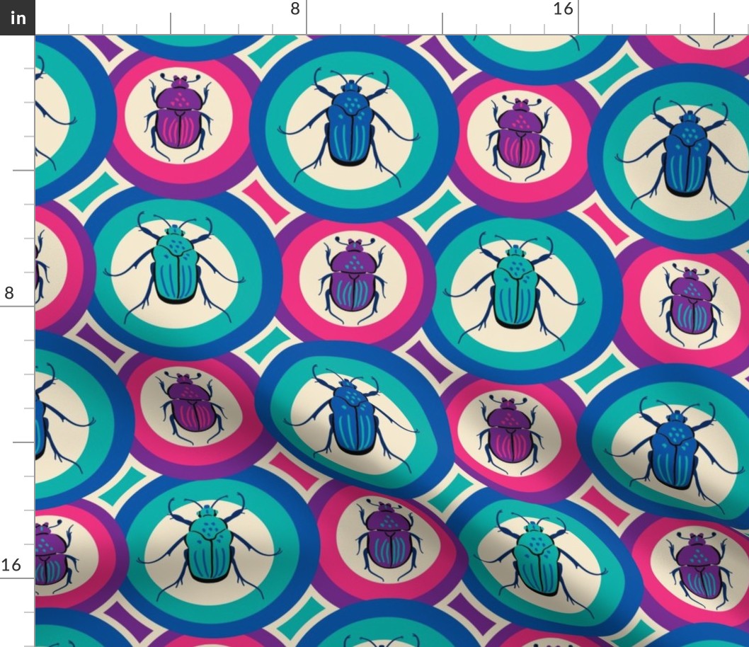 Retro Geometric Beetles