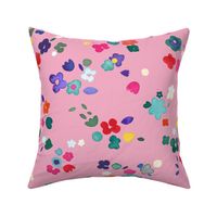 Ditsy floral - Tiny floral - Baby girl floral - Pink - Bedding ditsy floral