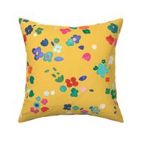 Ditsy floral - Kids ditsy floral - Yellow - Kids bedding ditsy floral
