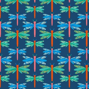 Patterned Dragonflies