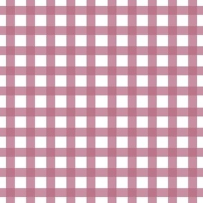 Mauve Gingham