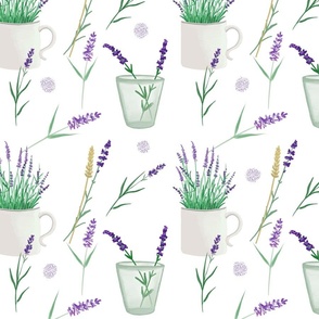 Lavender Pattern Ditsy