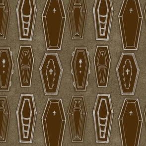 Brown Coffins