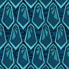 Blue Geometric Crystals