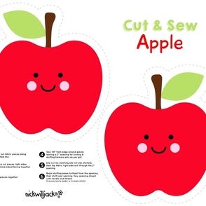 Cut and Sew Cute Apple