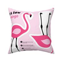 Cut and Sew Flamingo