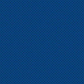 Micro Polka Dot Pattern - Blue and Black