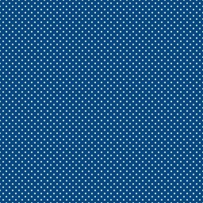 Micro Polka Dot Pattern - Blue and Black
