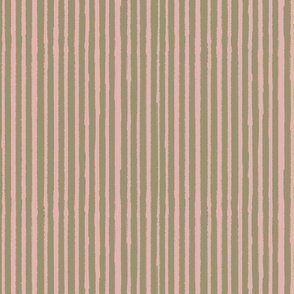 Pink and green stripes