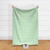 Summer Gingham Unplugged - mint green Pastel, medium